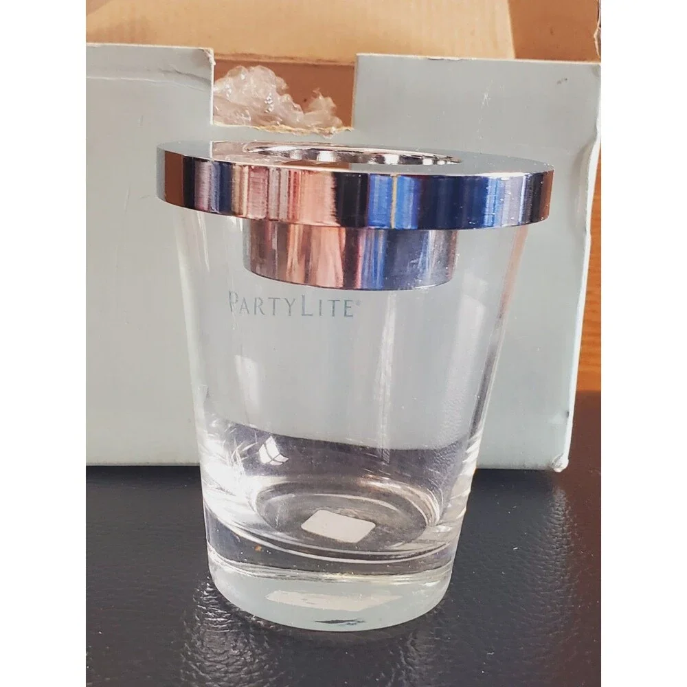 Party Lite Versatility Votive Pair P8488 Candle Holders Open Box - Picture 1 of 6